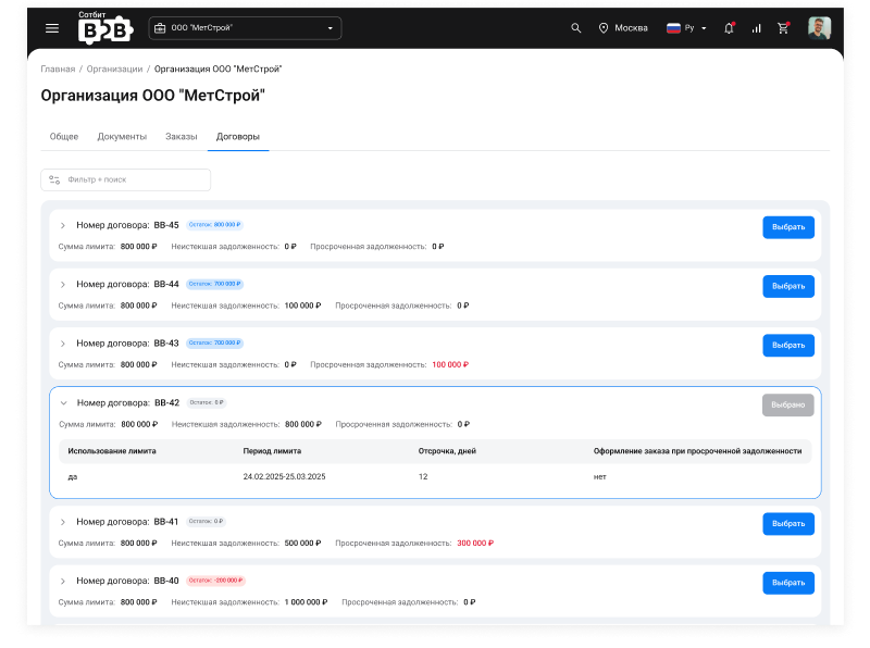 Сотбит: B2B портал Pro