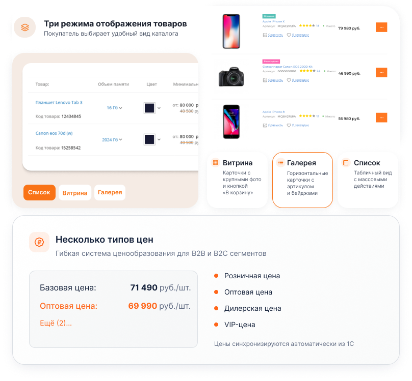 OptPRO: Оптовая и розничная торговля B2B + B2C. Профессиональный интернет магазин