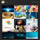 Сайт Grid портфолио